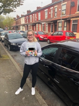Well done to Amber Simm for passing her practical test at Sale on 16/4/19 with only one fault.