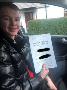 Congratulations to Jack for passing his practical test in Bolton on 8/11/19.  Well done!
