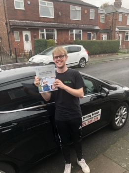 Well done Matthew for a first time pass at Bolton.  Its been a pleasure.  Stay safe on the roads.