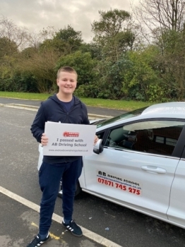 Congratulation to Kyle for passing his practical test on 6/1/20 at Cheetham Hill with just one fault.  Great start to the year.