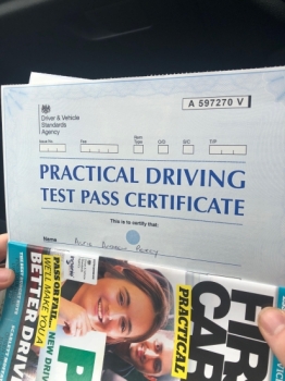 Congratulations to Alfie Percy for passing his practical test at Cheetham Hill on 2/10/18.  Well done.