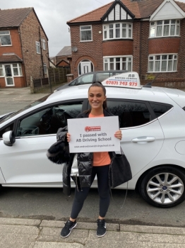 Well done to Eve for passing her practical test at Sale on 11/3/20.  Exceptional first time pass with no driver faults.